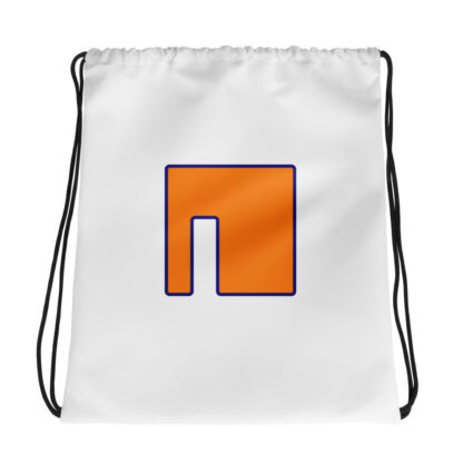 KAISHY WHITE DRAWSTRING BAG - Image 2