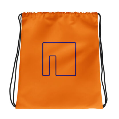 KAISHY ORANGE DRAWSTRING BAG - Image 2