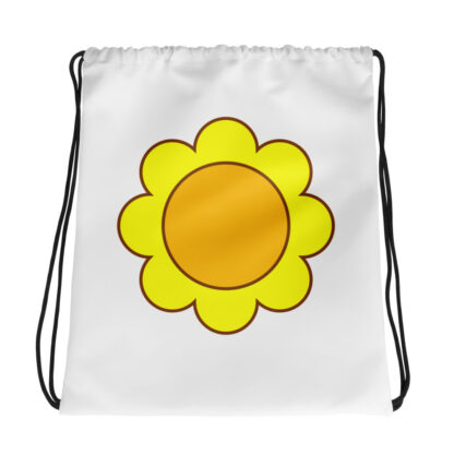 SUN WHITE DRAWSTRING BAG - Image 2