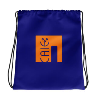 KAISHY DARKBLUE DRAWSTRING BAG