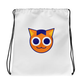 KAI WHITE DRAWSTRING BAG