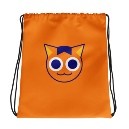 KAI ORANGE DRAWSTRING BAG
