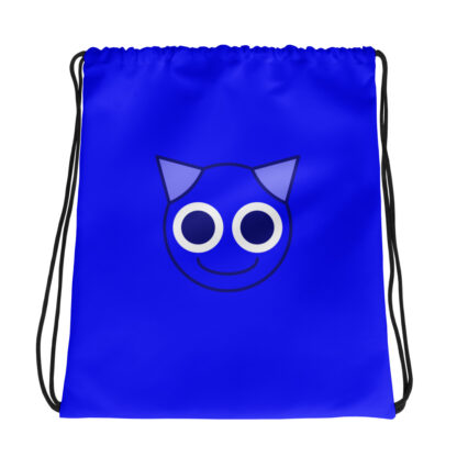 WING BLUE DRAWSTRING BAG
