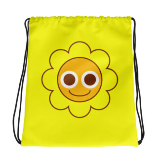 SUN YELLOW DRAWSTRING BAG