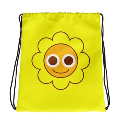 SUN YELLOW DRAWSTRING BAG