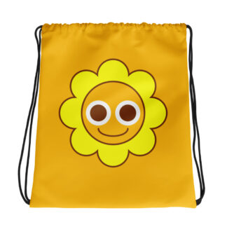 SUN AMBER DRAWSTRING BAG