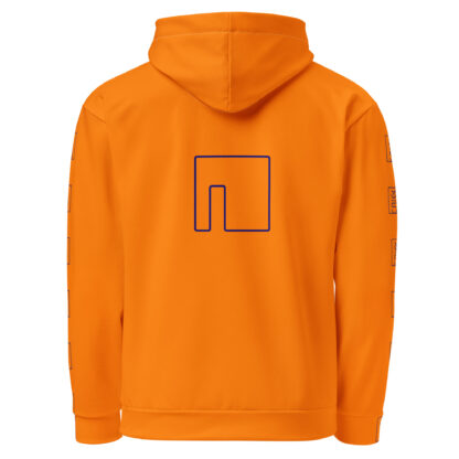 KAISHY ORANGE HOODIE - Image 3