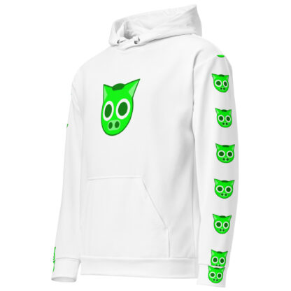 LING WHITE HOODIE - Image 2